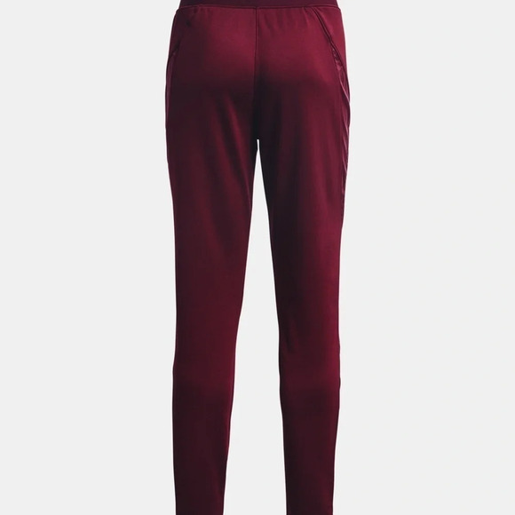 NWT Under Armour Womens XS UA Command Warm Up Pants Maroon Stretch Activewear - Picture 6 of 10